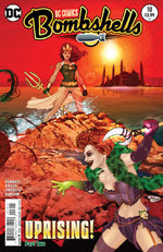 couverture, jaquette DC Comics Bombshells Issues 18