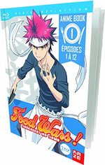 couverture, jaquette Food wars Anime Book Blu-ray 1