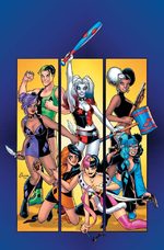 Harley Quinn and her gang of Harleys 1