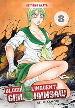 Bloody Delinquent Girl Chainsaw 8 Manga