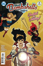 couverture, jaquette DC Comics Bombshells Issues 33