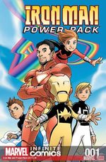 Iron Man and Power Pack 1