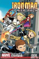 Iron Man and Power Pack # 8