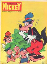 couverture, jaquette Le journal de Mickey 954