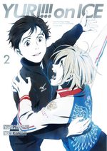 couverture, jaquette Yuri!!! On ICE 2