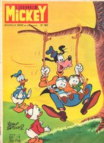 couverture, jaquette Le journal de Mickey 963