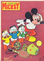couverture, jaquette Le journal de Mickey 974
