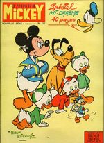 couverture, jaquette Le journal de Mickey 770