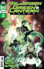 couverture, jaquette Green Lantern Rebirth Issues (2016-2018) 34