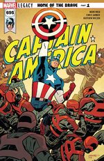 couverture, jaquette Captain America Issues V1 Suite (2017 - 2018) 695