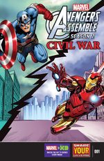Marvel Universe Avengers Assemble - Civil War # 1