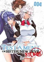 The testament of sister new Devil - Storm! T.4 Manga
