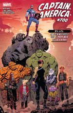 couverture, jaquette Captain America Issues V1 Suite (2017 - 2018) 700