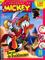 couverture, jaquette Le journal de Mickey 3535