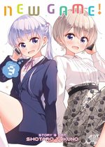 couverture, jaquette New Game! 9
