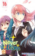 couverture, jaquette We never learn 16