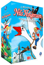 couverture, jaquette Le Merveilleux Voyage de Nils Holgersson aux Pays des Oies Sauvages Box 1