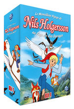 couverture, jaquette Le Merveilleux Voyage de Nils Holgersson aux Pays des Oies Sauvages Box 4