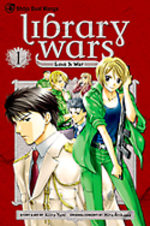 couverture, jaquette Library Wars - Love and War Américaine 1