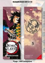 couverture, jaquette Marque-pages Manga Luxe Bulle en Stock Demon Slayer 5