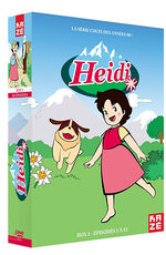 couverture, jaquette Heidi DVD 1