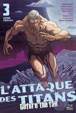 couverture, jaquette L'Attaque des Titans - Before the Fall colossale 3