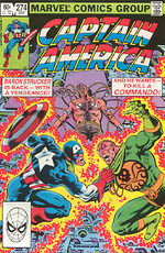 couverture, jaquette Captain America Issues V1 (1968 - 1996) 274