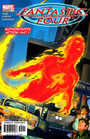 couverture, jaquette Fantastic Four 505  - Authoritative Action Part 3Issues V1 Suite (2003 - 2011) (Marvel) Comics