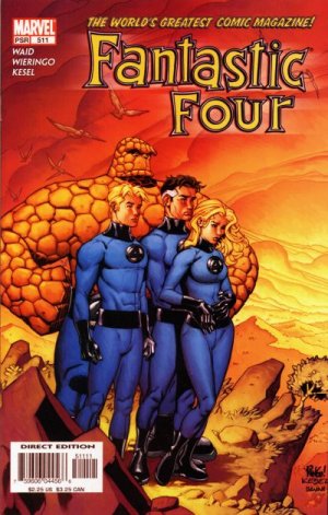 couverture, jaquette Fantastic Four 511  - Hereafter: Part 3Issues V1 Suite (2003 - 2011) (Marvel) Comics