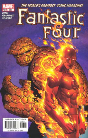 couverture, jaquette Fantastic Four 526  - Dream Fever Part 2Issues V1 Suite (2003 - 2011) (Marvel) Comics