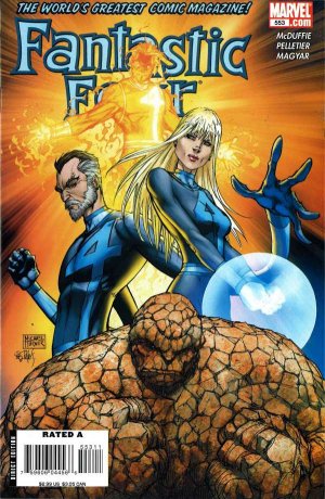 couverture, jaquette Fantastic Four 553  - The EndIssues V1 Suite (2003 - 2011) (Marvel) Comics