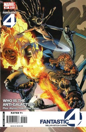 couverture, jaquette Fantastic Four 557  - World's Greatest, Part Four of FourIssues V1 Suite (2003 - 2011) (Marvel) Comics