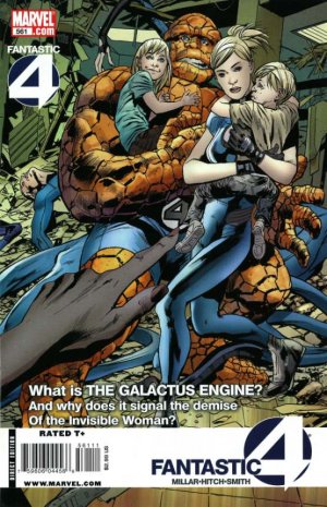 couverture, jaquette Fantastic Four 561  - The Galactus EngineIssues V1 Suite (2003 - 2011) (Marvel) Comics