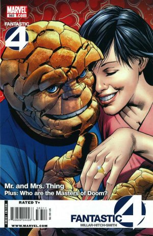 couverture, jaquette Fantastic Four 563  - Mr. & Mrs. ThingIssues V1 Suite (2003 - 2011) (Marvel) Comics