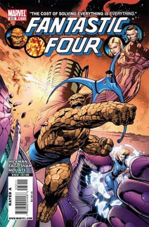 couverture, jaquette Fantastic Four 572  - Solve Everything, ConclusionIssues V1 Suite (2003 - 2011) (Marvel) Comics