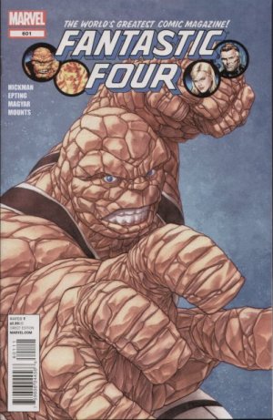 couverture, jaquette Fantastic Four 601  - Forever, Part 2Issues V1 Suite (2012) (Marvel) Comics