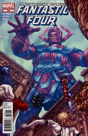 couverture, jaquette Fantastic Four 602  - Forever, Part 3Issues V1 Suite (2012) (Marvel) Comics