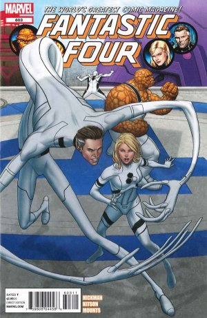 couverture, jaquette Fantastic Four 603  - Forever, Part 4Issues V1 Suite (2012) (Marvel) Comics