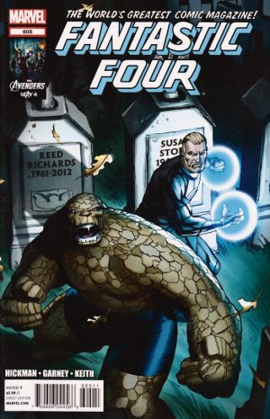 couverture, jaquette Fantastic Four 605  - End of LineIssues V1 Suite (2012) (Marvel) Comics