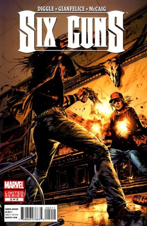 couverture, jaquette Six guns 2  - #2Issues (Marvel) Comics