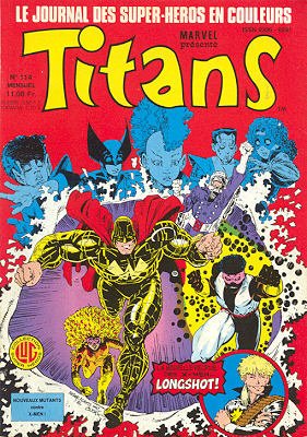 The New Mutants # 114 Kiosque (1976 - 1988)