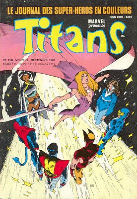 couverture, jaquette Titans 128  - Titans T.128Kiosque Suite (1989 - 1998) (SEMIC BD) Comics