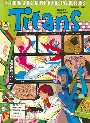 couverture, jaquette Titans 131  - Titans T.131Kiosque Suite (1989 - 1998) (SEMIC BD) Comics