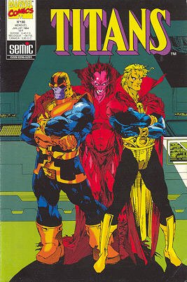 couverture, jaquette Titans 186  - Titans T.186Kiosque Suite (1989 - 1998) (SEMIC BD) Comics