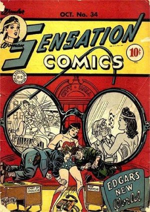 Sensation (Mystery) Comics 34 - Edgar's New World