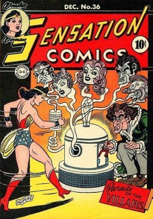 Sensation (Mystery) Comics 36 - Parade of the Villains