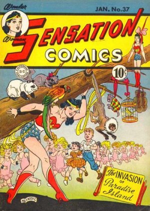 Sensation (Mystery) Comics 37 - The invasion of Paradise Island