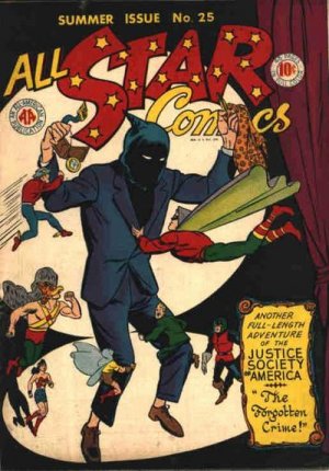 All-Star Comics 25 - The Mystery Of The Forgotten Crime!