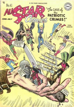 All-Star Comics 41 - The Case Of The Patriotic Crimes!