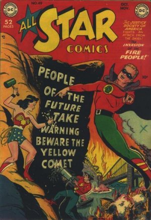 All-Star Comics 49 - The Invasion of the Fire People!